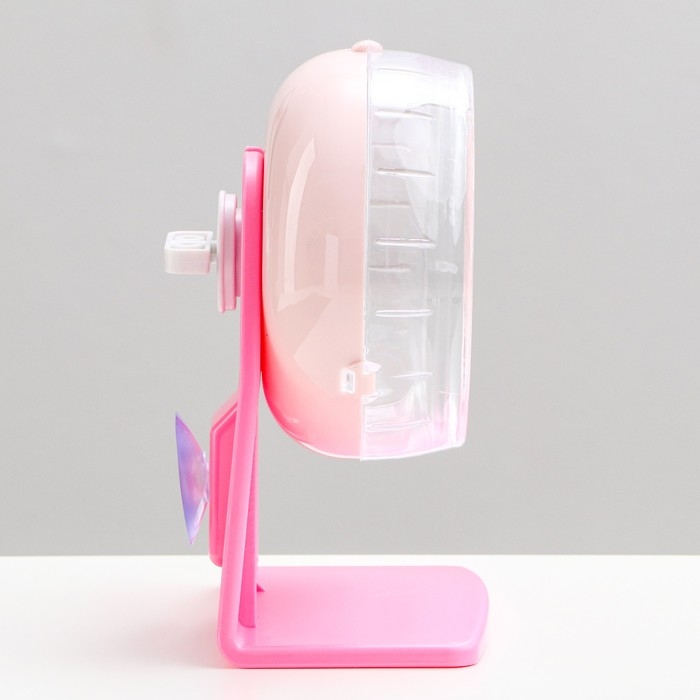 Колесо для грызунов Carno тихое, на подставке, 12 см, розовое Колесо для грызунов Carno тихое, на подставке, 12 см, розовое