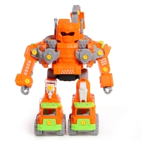 Конструктор винтовой &laquo;Робот пожарный&raquo;, 5 в 1