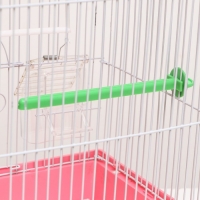 Клетка для птиц укомплектованная Bd-1/1d, 30 х 23 х 39 см, розовая