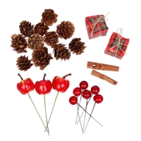 Набор новогоднего декора "Лесные подарочки"