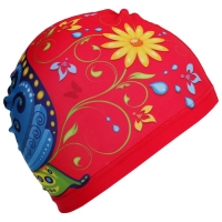 Шапочка для плавания детская ONLYTOP &laquo;Бабочка&raquo;, тканевая, обхват 46-52 см