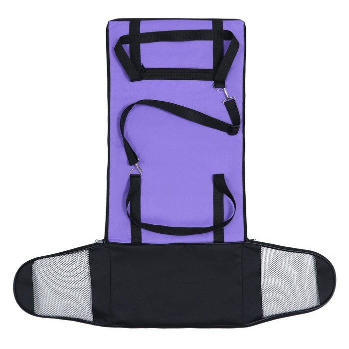 Сумка - переноска для животных, размер S, 39 х 23 х 27 см фиолетовый