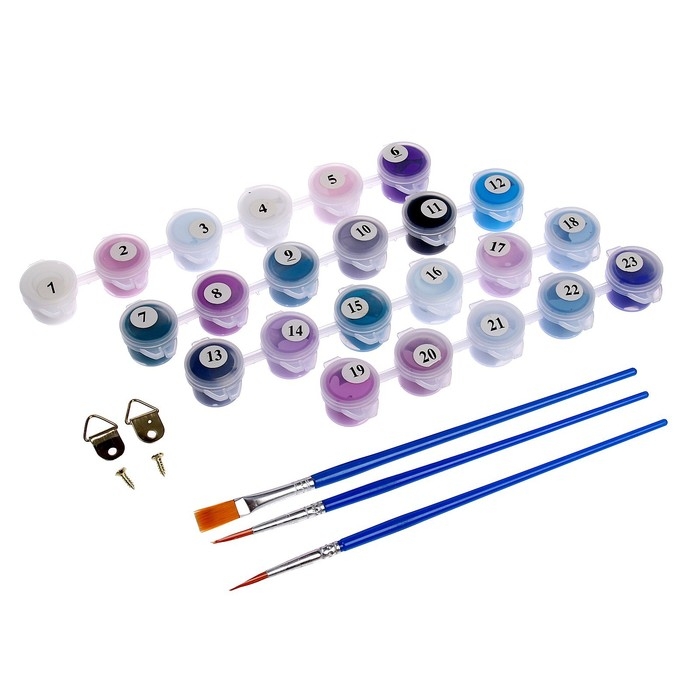 Картина по номерам на холсте с подрамником «Сказочная сова», 30х40 см Картина по номерам на холсте с подрамником «Сказочная сова», 30х40 см