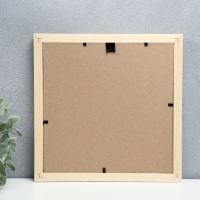 Фоторамка 20х20 см белое дерево № 5 Фоторамка 20х20 см белое дерево № 5