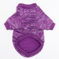 Свитер меланжевый, размер XL (ДС 35, ОШ 32, ОГ 50 см), фиолетовый Свитер меланжевый, размер XL (ДС 35, ОШ 32, ОГ 50 см), фиолетовый