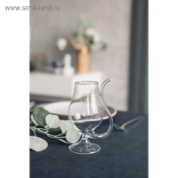 Бокал из стекла с трубочкой для вина Magistro &laquo;Пантера&raquo;, 300 мл