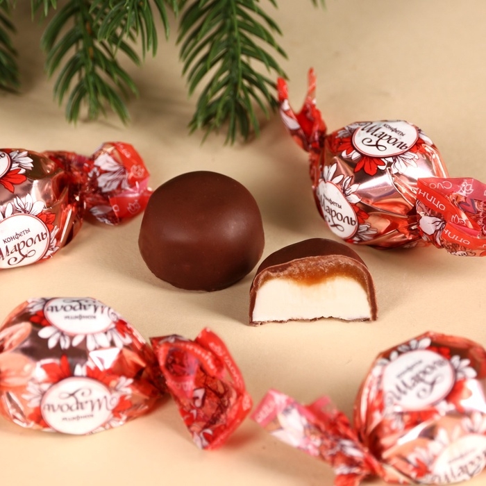 Подарочный набор новогодний &laquo;Волшебного года&raquo;: чай, печенье, конфеты