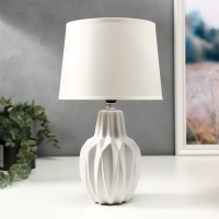 Лампа настольная 21198/1 E14 40Вт белый 22х22х35 см