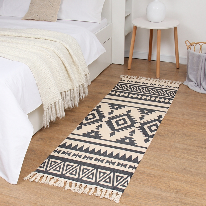 Ковер Этель «Мозаика», 60х150 см , 50% хл, 50% п/э Ковер Этель «Мозаика», 60х150 см , 50% хл, 50% п/э