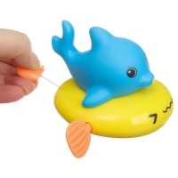 Заводная игрушка для ванны с брызгалкой &laquo;Дельфин&raquo;, Крошка Я