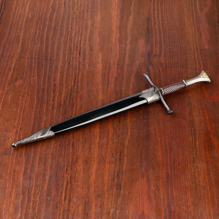 Сув. изделие кортик, чёрные ножны, 35см Сув. изделие кортик, чёрные ножны, 35см