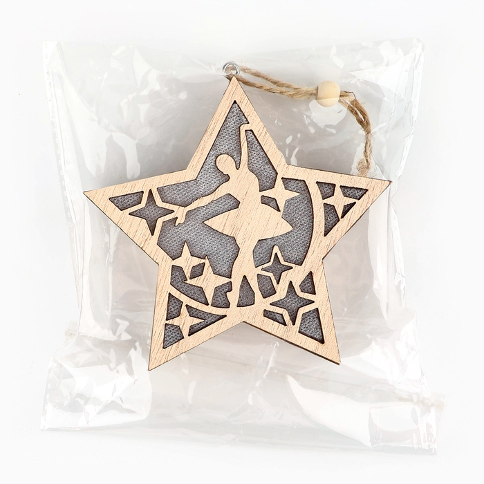 Ёлочная игрушка новогодняя &laquo;Балерина&raquo;, на Новый год, 11,5 х 11 см