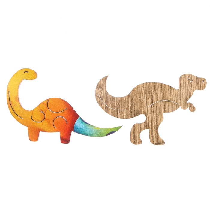Пазл деревянный фигурный &laquo;Трицератопс&raquo;, 61 элементов