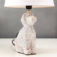 Лампа настольная 21160/1 E14 40Вт белый 20х20х34 см RISALUX Лампа настольная 21160/1 E14 40Вт белый 20х20х34 см RISALUX