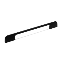 Ручка-скоба CAPPIO RSC023, алюминий, м/о 192 мм, цвет черный Ручка-скоба CAPPIO RSC023, алюминий, м/о 192 мм, цвет черный