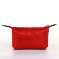 Косметичка на молнии, цвет красный Косметичка на молнии, цвет красный