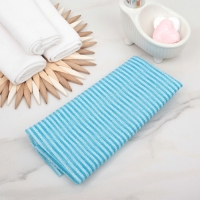 Мочалка для тела Доляна «Японская», 90 см, в полоску, цвет МИКС Мочалка для тела Доляна «Японская», 90 см, в полоску, цвет МИКС