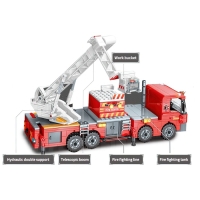 Конструктор Огнеборцы «Пожар в многоэтажке», 686 деталей Конструктор Огнеборцы «Пожар в многоэтажке», 686 деталей