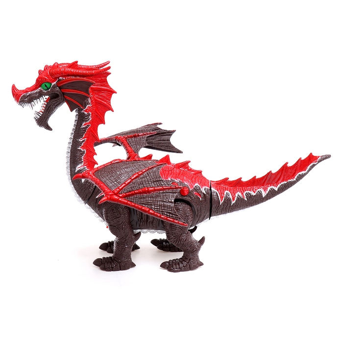 Динозавр &laquo;Дракон&raquo;, световые и звуковые эффекты, работает от батареек