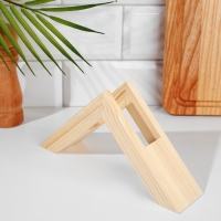 Салфетница деревянная "Треугольник" 210х48х105мм Салфетница деревянная "Треугольник" 210х48х105мм