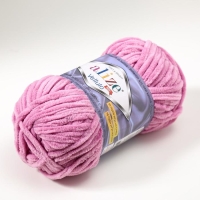 Пряжа "Velluto" 100% микрополиэстер 68м/100гр (98 розовый)