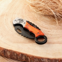 Нож складной "Феникс" 16см, клинок 60мм/2мм, с кольцом Нож складной "Феникс" 16см, клинок 60мм/2мм, с кольцом