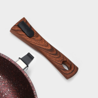 Сковорода Granit ultra red, d=26 см, съёмная ручка, стеклянная крышка, антипригарное покрытие, цвет коричневый Сковорода Granit ultra red, d=26 см, съёмная ручка, стеклянная крышка, антипригарное покрытие, цвет коричневый
