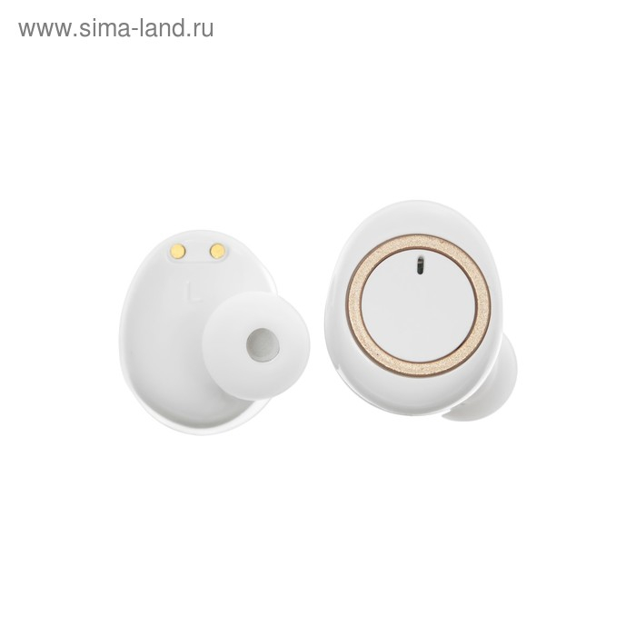 Наушники беспроводные Luazon VBT 1.20, вакуумные, Bluetooth 5.0, 300 мАч бокс, белые Наушники беспроводные Luazon VBT 1.20, вакуумные, Bluetooth 5.0, 300 мАч бокс, белые
