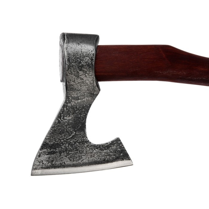 Топор охотничий кованый ТУНДРА ПРОФИ, топорище высшего сорта Топор охотничий кованый ТУНДРА ПРОФИ, топорище высшего сорта "дуб" воск, с чехлом, 800 г