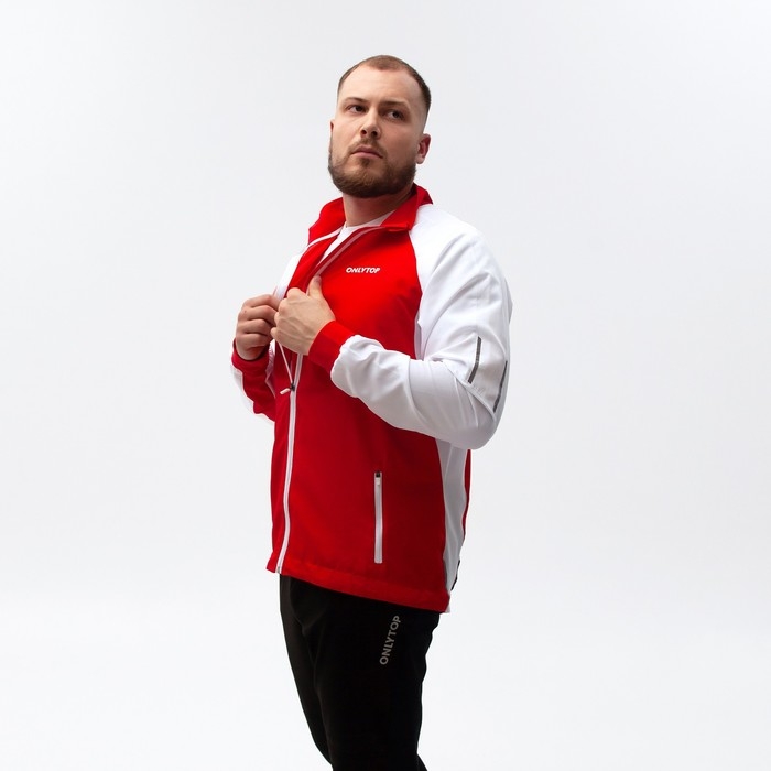 Ветровка ONLYTOP унисекс red, р. 50
