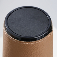 Термостакан в кожзаме &laquo;Настоящий мужик&raquo;, 450 мл