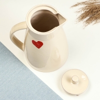 Кувшин "Прованс" 1,8л / 14х24см, валентинка Кувшин "Прованс" 1,8л / 14х24см, валентинка