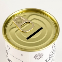 Копилка - раскраска на новый год &laquo;Снеговик с монетками&raquo;, набор для творчества