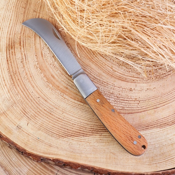 Нож складной Нож складной "Гаммал", клинок 76мм/2,5мм, рукоять дерево