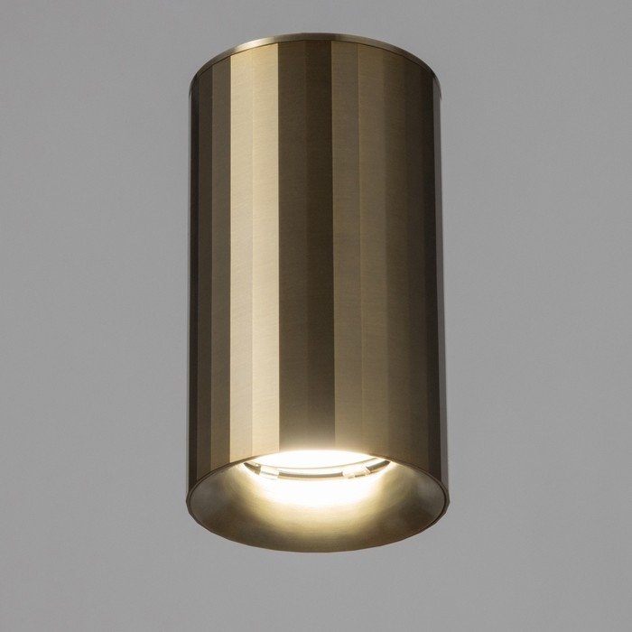 Светильник Светильник "Алисер" GU10 бронза 7,5х7,5х13 см