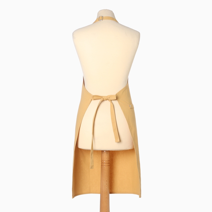 Фартук Этель цв.бежевый, 63*75 см,100% хл