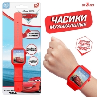 Часы музыкальные &laquo;Тачки&raquo;, звук, Disney