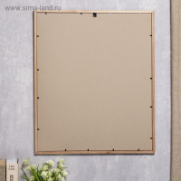 Фоторамка сосна с19 орех 50х60 см (пластиковый экран)