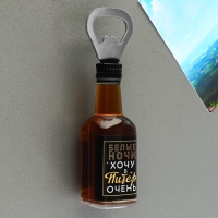 Магнит-открывашка &laquo;В Питере...&raquo;, 2 в 1, 4,2 х 13 х 5 см