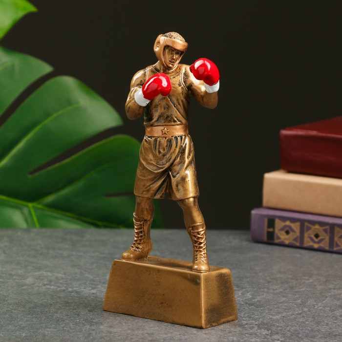 Стела "Бокс: лучший боец" 18х8х3,5см