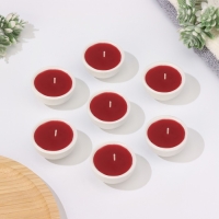 Набор свечей ароматических "Вишня", 24 шт, 5х2,8 см Набор свечей ароматических "Вишня", 24 шт, 5х2,8 см