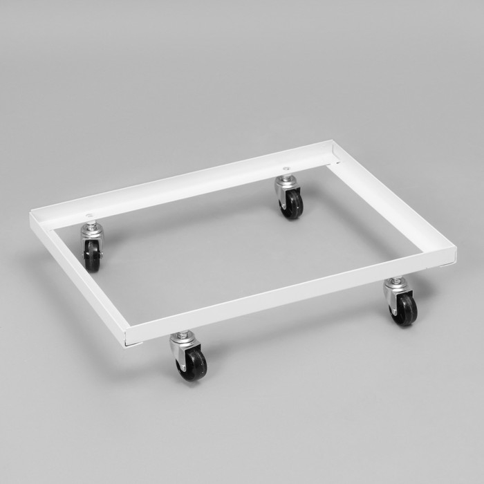 Накопитель разборный на колесах, 5 корзин, 50&times;43&times;147, цвет белый