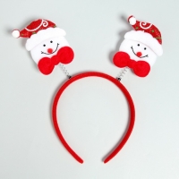 Карнавальный ободок «Снеговик» Карнавальный ободок «Снеговик»