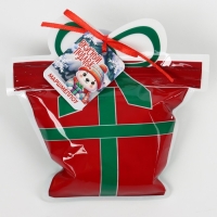 Новый год! Маршмеллоу в пакете с шильдиком «Вкусный подарок», со вкусом пломбира, 40 г Новый год! Маршмеллоу в пакете с шильдиком «Вкусный подарок», со вкусом пломбира, 40 г