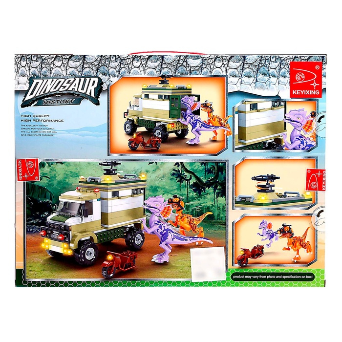 Конструктор &laquo;Диноленд. Сражение с хищниками&raquo;, 360 деталей