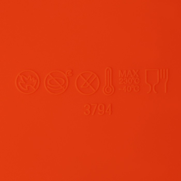 Форма для выпечки Доляна «Круг», силикон, 28×5,5 см, внутренний d=26 см, цвет оранжевый Форма для выпечки Доляна «Круг», силикон, 28×5,5 см, внутренний d=26 см, цвет оранжевый