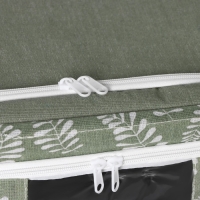 Кофр для хранения вещей Доляна Leaves, 50&times;40&times;33 см, 66 литра, цвет зелёный