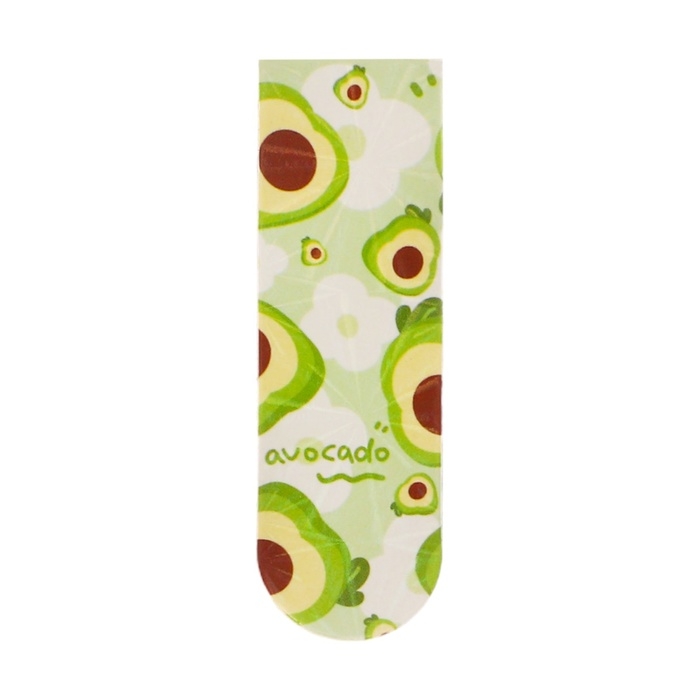 Набор закладок магнитных для книг 6 штук Авокадо 60*19мм МИКС CALLIGRATA Набор закладок магнитных для книг 6 штук Авокадо 60*19мм МИКС CALLIGRATA