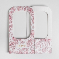 Коробка-переноска для цветов &laquo;Цветы&raquo;, 17 &times; 12 &times; 32 см