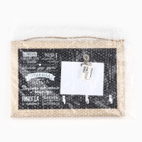 Ключница настенная с держателем &laquo;Правила дома&raquo;, 20 х 30 см